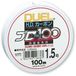 Duel H.dcarbon Pro S Fluorocarbon 100 m Blanc 0.190 mm