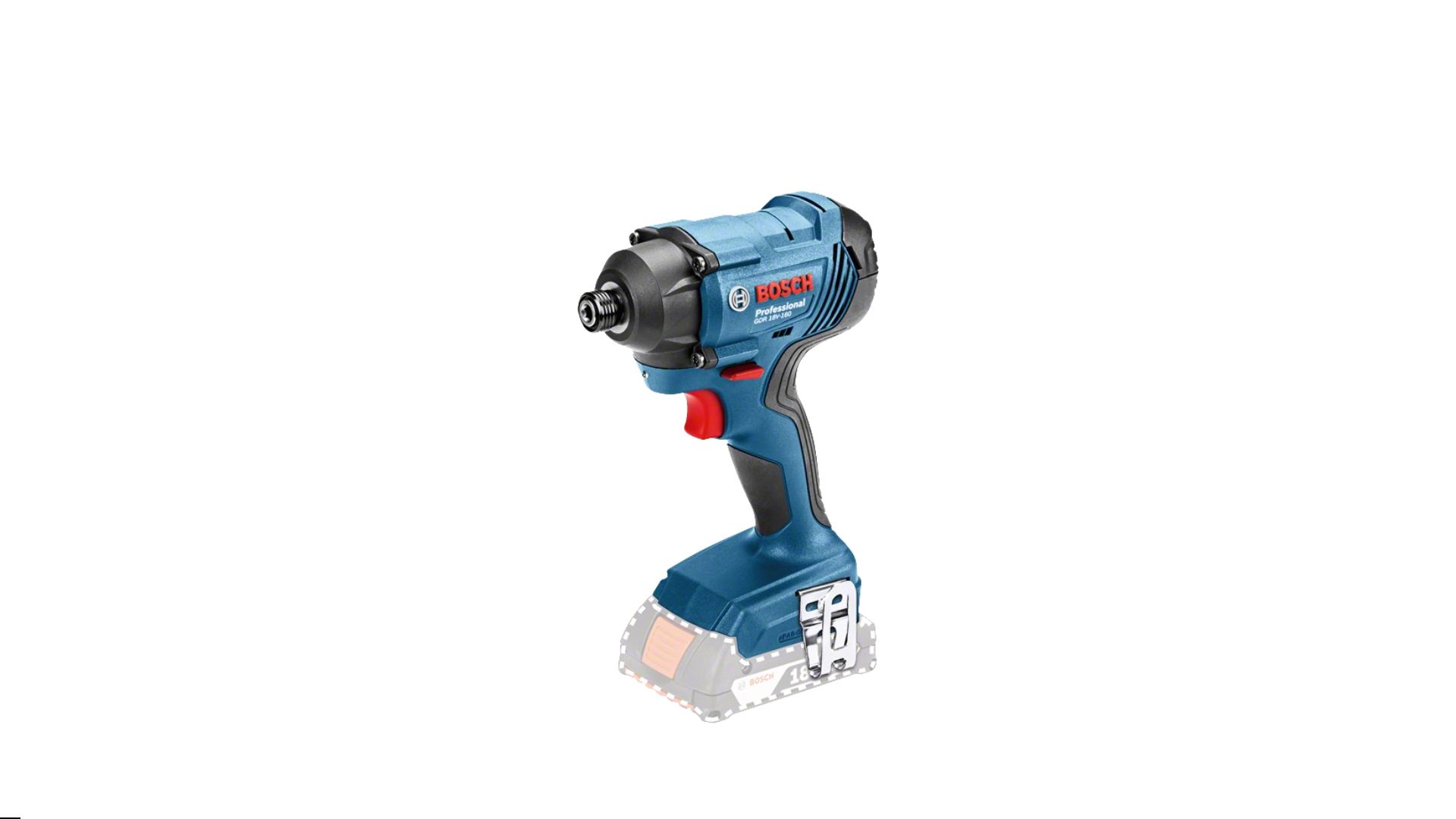 Bosch GDR 18V-160 Professional Slagmoersleutel - Zwart/Blauw