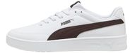 PUMA Court Classic Clean sneakers, uniseks 40, White Chocolate Fondue Brown