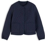 Tommy Hilfiger Dames Puffer Jas Herfst/Winter 2026 XS Navy Polyester