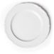 Excelsa Mademoiselle dinerbord, porselein, wit, 27 x 27 x 4 cm