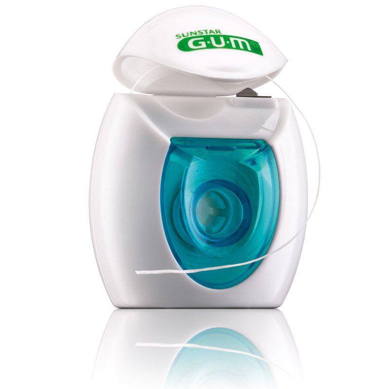 Gum 6058986 Flossdraden & tapes - wit, blauw