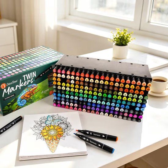 decotime Décotime twinmarkers XXL-set 200 stuks