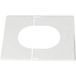 Iso Ten Plaque De Finition 0°-30° Blanc 150 Ext.
