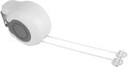livwise Ligne à linge rétractable - Monté au mur - 2 x 13 m - Blanc