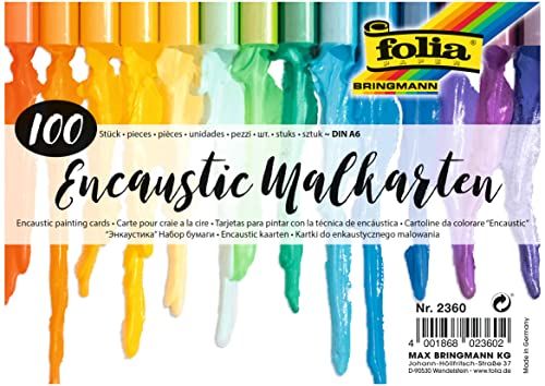 Folia 2360 - Encaustic - kleurkaarten - DIN A6 - 100 stuks