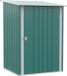 Outsunny Abri de jardin en acier vert 100x103x160cm