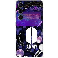 Samsung Galaxy S25 BTS leger logo Bangtan Subs Maniacase Beschermhoes