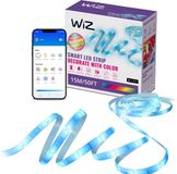 WiZ LED strip - 15 meter - RGB - Makkelijke installatie - Gekleurd en Wit licht - Muzieksynchronisatie