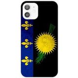 Apple iPhone 12 Drapeau guadeloupe Bedrukt siliconen hoesje