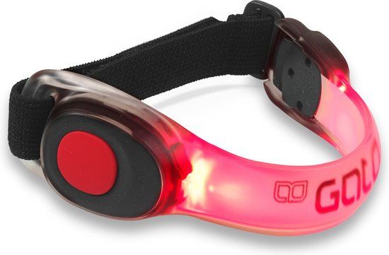 Outwet Neon LED Arm Light - Red - Unisex - Polyester - One Size