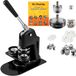 Vevor Knopenmachine Badge Making Machine 58mm & 300st 25mm Button Machine Badge Punch Press Inbussleutel Badge Press Badge Aluminium Button Maker