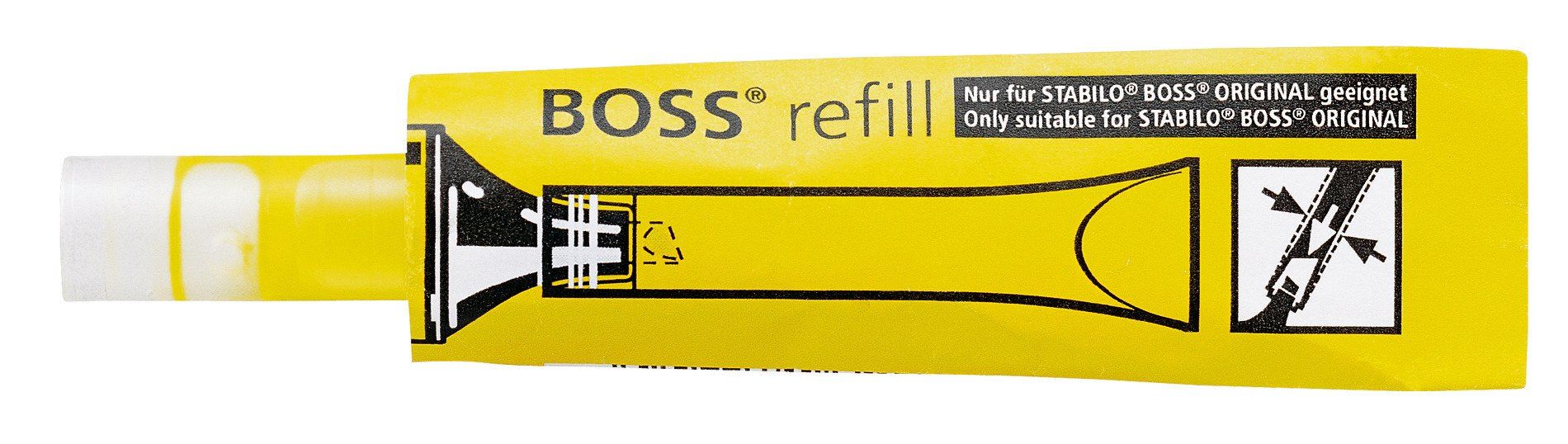STABILO BOSS ORIGINAL Navulling Geel