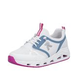 Rieker N5258 mocassin voor dames, Wit., 37 EU