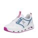 Rieker N5258 mocassin voor dames, Wit., 37 EU