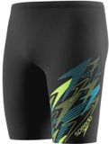 Speedo Medley Logo Jammer Heren - Zwart/Groen - S