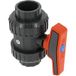 Irrigaronne Vanne PVC Pression Femelle-Femelle Ø32 mm – Système Antiblock – Faible Couple de Manœuvre – Résistante aux Produits Chimiques