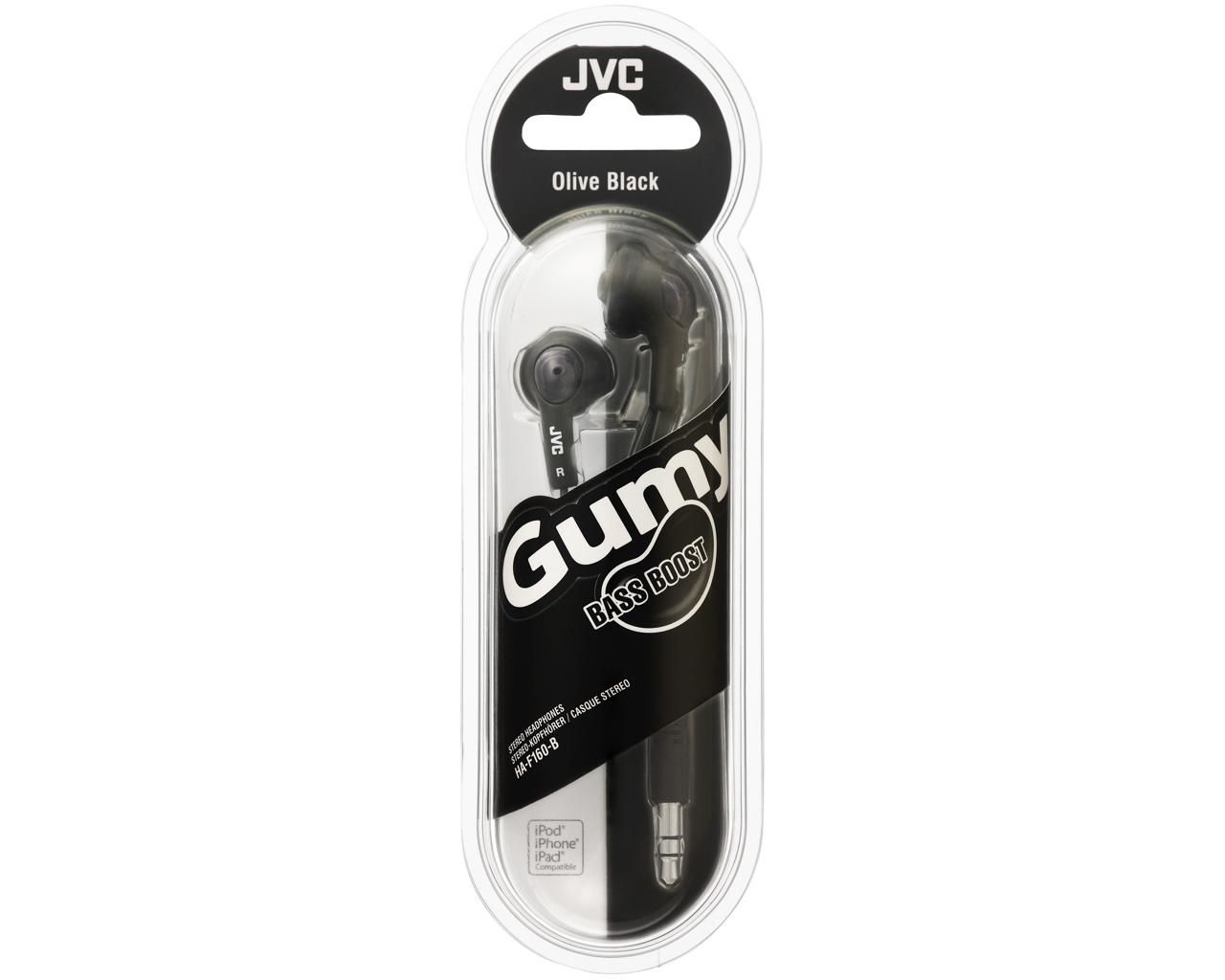 JVC HA-F160-B-E In-ear Headphones - Black