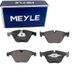 MEYLE Bremsbelagsatz, Scheibenbremse 0252416120 Vorderachse | Compatibel met: BMW 3, 3 Cabriolet, 3 Coupe, 3 Touring, X1, Z4 Roadster