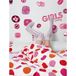 Komar 17006h Deco-sticker Girls only, kleurrijk, 50 x 70 cm