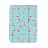 WONDEE Mr Wonderful Beschermhoes voor iPad 10,2 inch, flamingo-apen-design