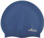 SwimTech Siliconen badmuts donkerblauw - Unisex - Polyester - One size