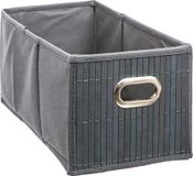 5five Opbergmand/kastmand - Grijs - Polyester - 15 x 14 x 31 cm - 6.5 liter