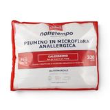 Gabel nottetempo Donsjack, microvezel, houdt zeer warm (2 cm), 205 x 250 x 2 cm, Bianco