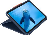 Logitech Rugged Combo 4 Touch QWERTY Brits Engels Smart Connector Blauw