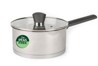 Russell Hobbs Excellence Collection 20cm Steelpan met schenktuit en glazen deksel