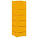 VidaXL Paraplustandaard Staal Geel 155 x 490 mm