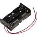 TRU COMPONENTS TC-13220700 Support de batterie Nombre de cellules : 2 18650 Câble (L x l x H) 76 x 40 x 21 mm