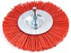 TOYA S.A. 2 Stuks 100 mm Nylon Borstel, Schuurborstel met 6 mm Opname