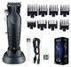 Kemei tondeuse pour hommes - KM-2296 - Rechargeable - Longueur de coupe réglable - Chargement USB - Sans fil