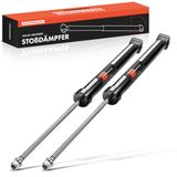 Frankberg 2x Schokdemper Stut Links Achter Rechts 640mm Gasdruk Compatibel met Golf IV 1J1 Polo 6C1 6R1 Fabia II 542 Polo 9A 9N Vervangen# 23890,556268
