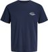 JACK&JONES JJBRANDON TEE SS CREW NECK T-shirt Homme Navy Blazer XXL