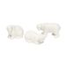 Christmas Gifts 88143 berenassortiment 3 stuks, wit