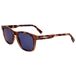 Lacoste Zonnebril Heren L988S-240 ø 54 mm Bruin Kunststof