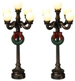 Luville - Lanterne de rue ronde - Set de 2