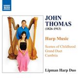 Outhere Naxos Lipman Harp Duo - John Thomas: Harp Music (CD)