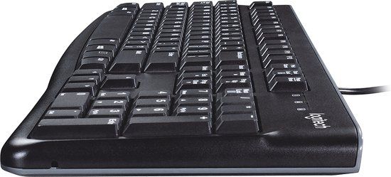Logitech K120 Keyboard - USB - QWERTY - Black