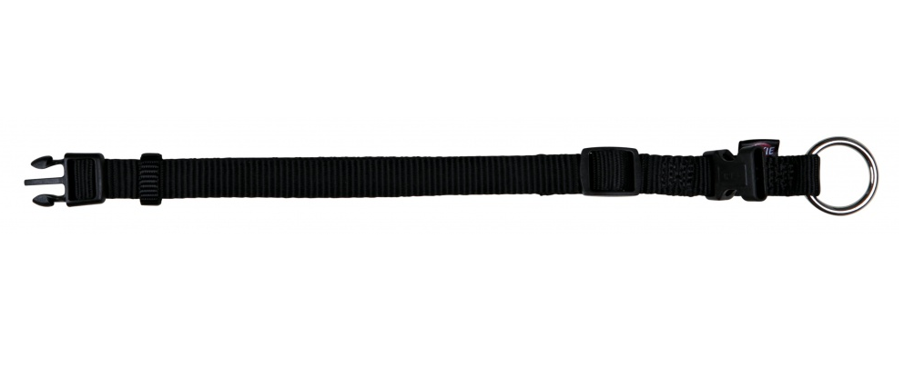 TRIXIE Halsband Hond Premium Zwart 40-65x2,5 cm