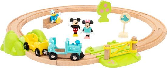BRIO Mickey Mouse Treinset - Hout - 3+ jaar