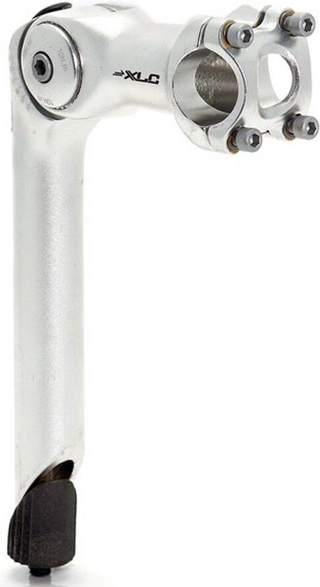 XLC ST-T02 Stuurpen - City/Trekking - Aluminium - Verstelbaar 1 1/8" - 25.4mm 180/120mm - Zilver
