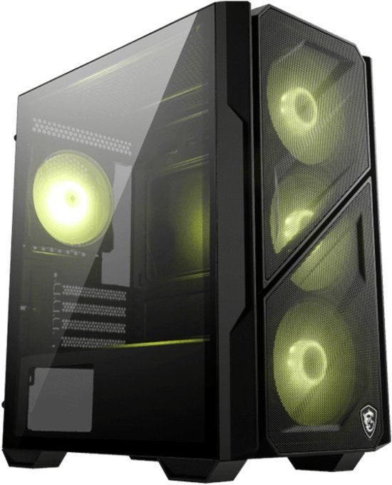 MAG MSI MAG FORGE M110R AIRFLOW computerbehuizing Mini Tower Zwart
