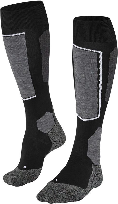 FALKE SK6 Pro skisokken heren zwart - maat 44-45