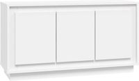 vidaXL Dressoir Wit 102x35x55 cm Bewerkt Hout