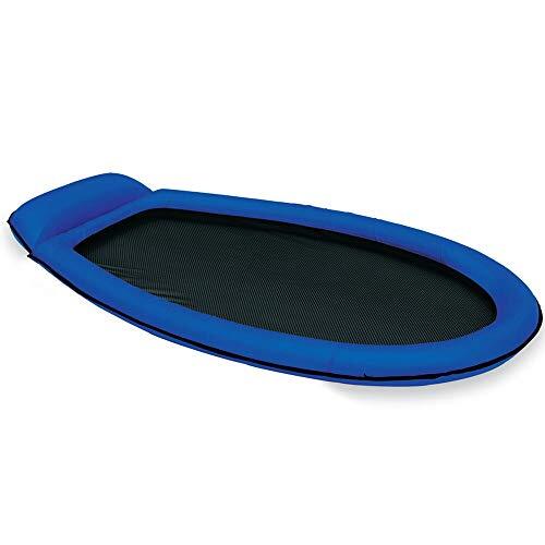 Intex Mesh Mat - opblaasbare waterhangmat - 178 x 94 cm - blauw