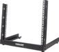 Intellinet 19 inch Open Frame Rack – 8U desktop rack – 2‑post – vrijstaand – staal – zwart