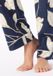 SCHIESSER Dames Pyjama Lang Gebloemd Deep Sea Blue 50% Modal 50% Katoen Maat XL